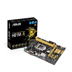 Tarjeta Madre ASUS micro ATX H81M-A, S-1150, Intel H81, HDMI, 16GB DDR3, para Intel 