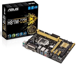 Tarjeta Madre ASUS micro ATX H81M-C/CSM, S-1150, Intel H81, 16GB DDR3, para Intel 