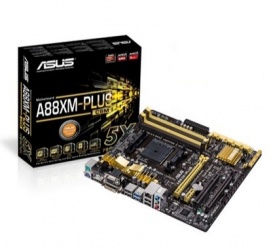 Tarjeta Madre ASUS micro ATX A88XM-PLUS/CSM, S-FM2+, AMD A88X, HDMI, 64GB DDR3, para AMD 