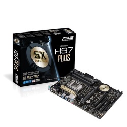 Tarjeta Madre ASUS ATX H97-Plus, S-1150, Intel H97, HDMI, 32GB DDR3, para Intel 