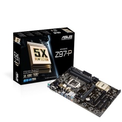 Tarjeta Madre ASUS ATX Z97-P, S- 1150, Intel Z97, HDMI, 32GB DDR3, para Intel 
