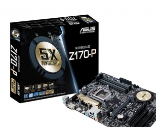 Tarjeta Madre ASUS ATX Z170-P, S-1151, Intel Z170, HDMI, 64GB DDR4 para Intel 