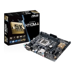 Tarjeta Madre ASUS micro ATX H110M-A, S-1151, Intel H110, HDMI, 32GB DDR4 para Intel 