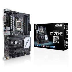 Tarjeta Madre ASUS ATX Z170-E, S-1151, Intel Z170, 64GB DDR4 para Intel ― Requiere Actualización de BIOS para trabajar con Procesadores de 7ma Generación 