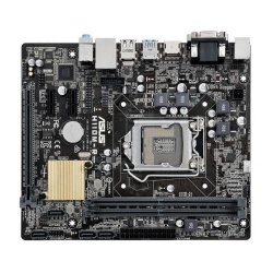 Tarjeta Madre ASUS micro ATX H110M-R/C/SI, S-1151, Intel H110, HDMI, 32GB DDR4 para Intel (Bulk) 