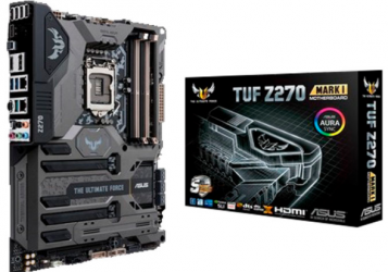 Tarjeta madre ASUS ATX TUF Z270 MARK 1, S-1151, Intel Z270, HDMI, 64GB DDR4 para Intel 