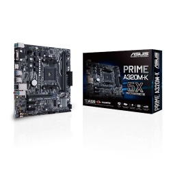 Tarjeta Madre ASUS micro ATX MB PRIME A320M-K, S-AM4, AMD A320, HDMI, 32GB DDR4 para AMD ― Requiere Actualización de BIOS para la Serie Ryzen 5000 