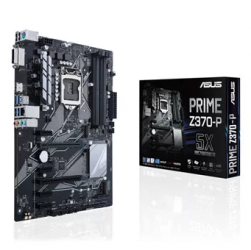 Tarjeta Madre ASUS ATX PRIME Z370-P, S-1151, Intel Z370, HDMI, 64GB DDR4 para Intel ― Compatibles solo con 8va y/o  9va Generación (Revisar modelos aplicables) 