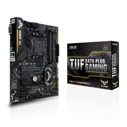 Tarjeta Madre ASUS ATX TUF X470-PLUS GAMING, S-AM4, AMD X470, HDMI, 64GB DDR4 para AMD 