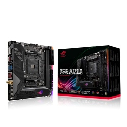 Tarjeta Madre ASUS mini ITX ROG Strix X570-I Gaming, S-AM4, AMD X570, HDMI, 64GB DDR4 para AMD Ryzen ― Requiere Actualización de BIOS para la Serie Ryzen 5000 