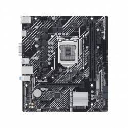 Tarjeta Madre ASUS Micro-ATX PRIME H510M-K R2.0, S-1200, Intel H470, HDMI, 64GB DDR4 para Intel ― Daños mayores con funcionalidad parcial - Detalle en pines del panel frontal y puerto PCI 