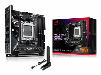 Tarjeta Madre ASUS ROG STRIX B850-I GAMING WIFI, Mini-ITX, Socket AM5, AMD B850, 96GB DDR5, HDMI/DP para AMD 