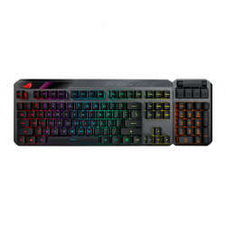 Teclado Gamer ASUS ROG Claymore II LED RGB, Teclado Mecánico, Switch ROG RX Red, Inalámbrico, USB, Negro (Inglés) 