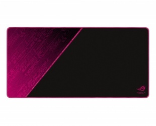 Mousepad Gamer ASUS ROG Sheath Electro Punk, 90cm x 44 cm, Grosor 3mm, Negro/Rosa 