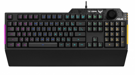 Kit Gamer de Teclado y Mouse ASUS incluye TUF Gaming K1 + TUF Gaming M3, Alámbrico, USB, Negro (Inglés) ― Empaque dañado, producto nuevo. 