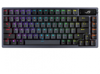 Teclado Gamer Asus M701 ROG AZOTH RGB, Teclado Mecánico, N Key Rollover, Inalámbrico, Negro (Inglés) 