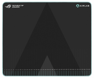 Mousepad Gamer ASUS ROG Hone Ace Aim Lab Edition, 42 x 50cm, Grosor 3mm, Negro 