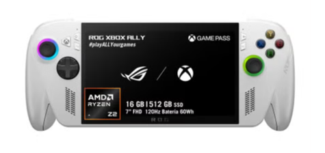 ASUS ROG Xbox Ally, 512GB, WIFI, Bluetooth, Blanco 