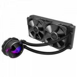 ASUS ROG STRIX LC 240 RGB Enfriamiento Liquido para CPU, 2x 120mm, 800 - 2500RPM 