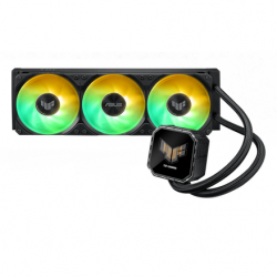 ASUS TUF Gaming LC III 360 ARGB LCD Enfriamiento Líquido para CPU, 3x 120mm, hasta 2580RPM, Negro 