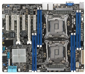 Tarjeta Madre ASUS ATX Z10PA-D8, S-2011v3, Intel C612, 8GB DDR4 para Intel 