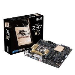 Tarjeta Madre ASUS ATX Z97-WS, S-1150, Intel Z97, HDMI, 32GB DDR3, para Intel 