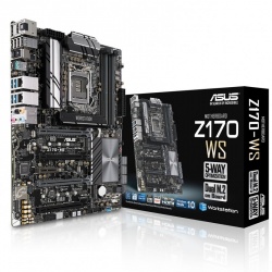 Tarjeta Madre ASUS Z170-WS Workstation, S-1151, Intel Z170, 64GB DDR4 para Intel ― Requiere Actualización de BIOS para trabajar con Procesadores de 7ma Generación 