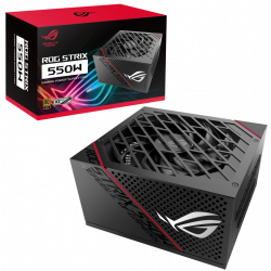 Fuente de Poder ASUS ROG-STRIX-550G 80 PLUS Gold, 20+4 pin ATX, 550W 