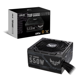 Fuente de Poder ASUS TUF Gaming 550B 80 PLUS Bronze, 20+4 pin ATX, 150mm, 550W 