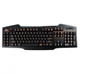 Teclado Gamer ASUS STRIX TACTIC PRO, Cherry MX Blue, Alámbrico, USB, Negro 