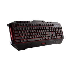 Teclado Gamer ASUS Cerberus LED Azul/Rojo, Alámbrico, Negro (Inglés) 
