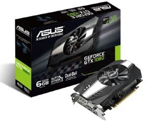 Tarjeta de Video ASUS NVIDIA GeForce GTX 1060, 6GB 192-bit GDDR5, PCI Express 3.0 
