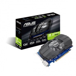 Tarjetas de Video ASUS NVIDIA GeForce GT 1030, 2GB 64-bit GDDR5, PCI Express 3.0 