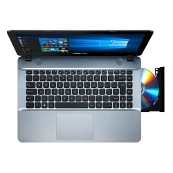 Laptop ASUS VivoBook A441NA-GA210T 14'' HD, Intel Celeron N3350 1.10GHz, 4GB, 500GB, Windows 10 Home 64-bit, Gris 