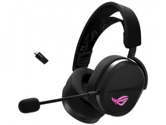 ASUS Audífonos Gamer ROG Pelta para PlayStation/Xbox One/Nintendo Switch/PC/MAC/Smartphone, Inalámbrico, USB-C, Negro 