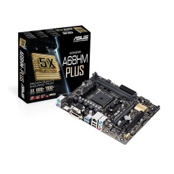 Tarjeta Madre ASUS micro ATX A68HM-Plus, S-FM2+, AMD A68H, 32GB DDR3, para AMD 