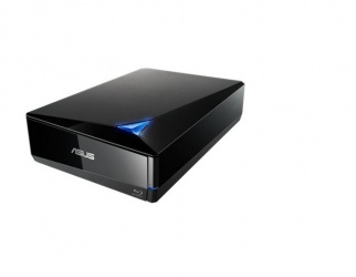ASUS BW-12D1S-U Lite, Quemador de Blu-ray, BD-R 12x / DVD+R 16x, USB 2.0/3.0, Externo, Negro 