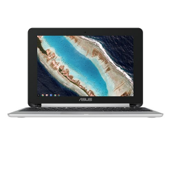 ASUS 2 en 1 Chromebook Flip C101 10.1'', RockChip, 4GB, 16GB eMMC, Chrome OS, Plata 