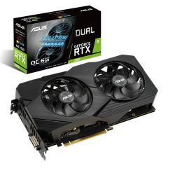 Tarjeta de Video ASUS NVIDIA GeForce RTX 2060 Dual EVO, 6GB 192-bit GDDR6, PCI Express 3.0 