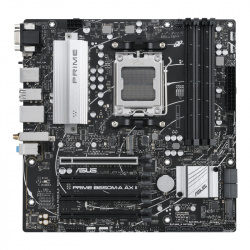 Tarjeta Madre ASUS PRIME B650M-A AX II, Micro-ATX, Socket AM5, AMD B650, 128GB DDR5, HDMI/DP para AMD 