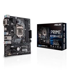 Tarjeta Madre ASUS micro ATX PRIME H310M-A R2.0, S-1151, Intel H310, HDMI, 32GB DDR4 para Intel ― Compatibles solo con 8va y/o  9va Generación (Revisar modelos aplicables) 