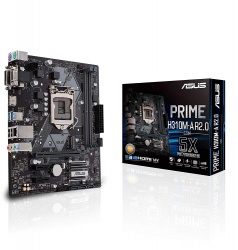 Tarjeta Madre ASUS Micro ATX PRIME H310M-A R2.0/CSM, S-1151, Intel H310, HDMI, 32GB DDR4 para Intel ― Compatibles solo con 8va y/o  9va Generación (Revisar modelos aplicables) 