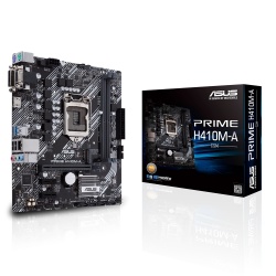 Tarjeta Madre ASUS Micro ATX PRIME H410M-A/CSM, S-1200, Intel H410, HDMI, 64GB DDR4 para Intel ― No es Compatible con Procesadores Intel 11va. Generación 