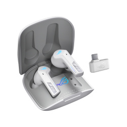 ASUS Audífonos Gamer ROG Cetra TWS Nova, Inalámbrico, USB, Blanco 