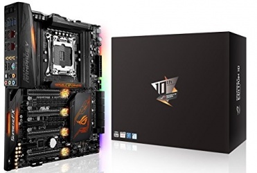 Tarjeta Madre ASUS ATX ROG Rampage V Edition 10, S-2011v3, Intel X99, 128GB DDR4 para Intel 