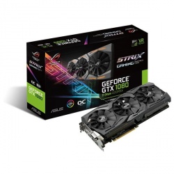 Tarjeta de Video ASUS NVIDIA GeForce GTX 1080 ROG Strix OC, 8GB 256-bit GDDR5X, PCI Express 3.0 