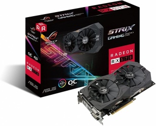 Tarjeta de Video ASUS AMD Radeon RX 570 OC, 8GB 256-bit GDDR5, PCI Express 3.0 