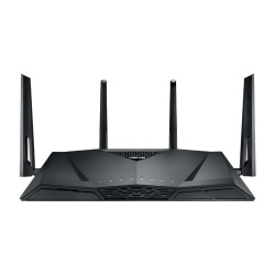 Router ASUS Gigabit Ethernet de Banda Dual AC3100 RT-AC3100 para Gaming con AiMesh, Inalámbrico, 2167 Mbit/s, 5x RJ-45, 2.4/5GHz, con 4 Antenas Externas 