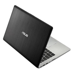 Ultrabook ASUS VivoBook Touch S400CA-MX1-H 14'', Intel Core i3-3217U 1.80GHz, 4GB, 320GB + 24GB SSD, Windows 8, Negro/Plata 