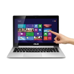 Ultrabook ASUS VivoBook Slim 14'', Intel Core i7-3517U 1.90GHz, 4GB, 500GB, Windows 8 64-bit, Negro/Plata 
